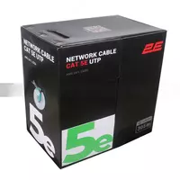 CAT 5e UTP  305m  AWG 24/1  LSZH 305M/Easy pull box packin | green
