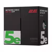  CAT 5e UTP  305m  AWG 24/1  LSZH 305M/Easy pull box packin | green - 