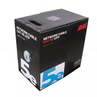  CAT 5e UTP  305m  AWG 24/1  LSZH 305M/Easy pull box packin | blue - 