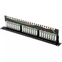 patch panel 2Е FTP cat 6 24port