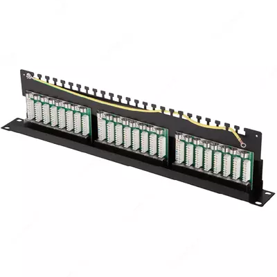 Patch panel 2Е FTP cat 6 24port
