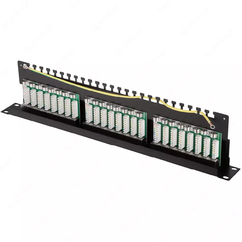 Patch panel 2Е FTP cat 6 24port