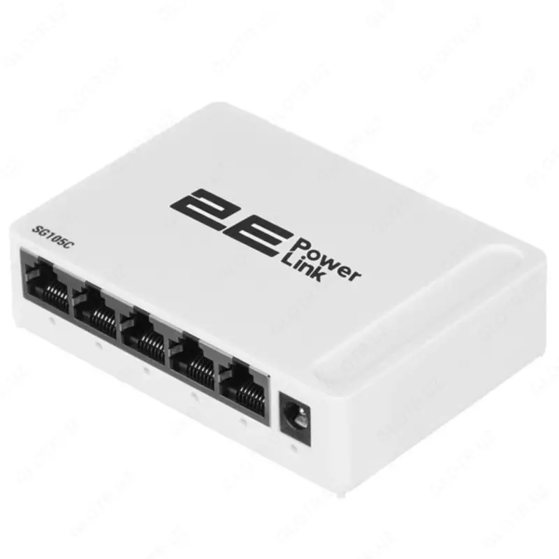 Коммутатор 2E PowerLink SG105C 5xGE, Гигабитный, неуправляемый, десктоп