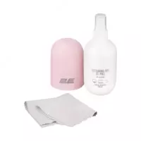 Чистящий набор / Cleaning kit 2E PILL for office equipment (liquid 140ml  whipe 20cm)  white-pink2E-SK140PN
