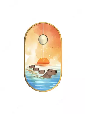 Mouse 2E MF300 Silent WL BT CAPYBARA:SUNSET