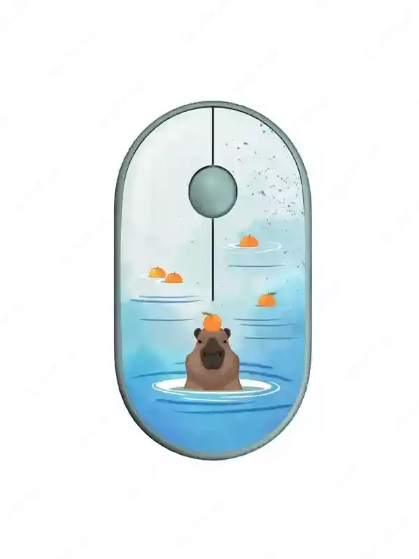 Mouse 2E MF300 Silent WL BT CAPYBARA:TANGERINE