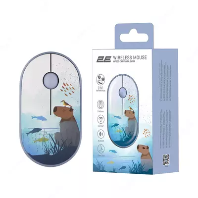 Mouse 2E MF300 Silent WL BT CAPYBARA:SWIM