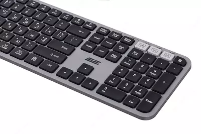 Keyboard 2E KS240 WL BT Gray