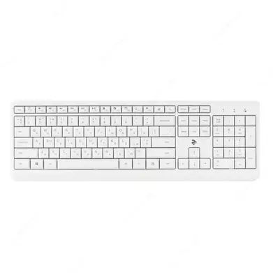Keyboard 2E KS260 WL BT White
