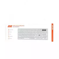   Keyboard 2E KS270 WL BT White ножничные