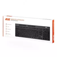   Беспроводная клавиатура 2E Keyboard membrane KS280 120key  WL/BT  EN/UK/RU  silent  black-grey 2E-KS280WBGR_AK