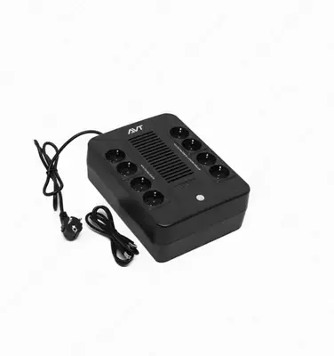 Uzluksiz quvvat manbai EA265p 0.65 kVA UPS AVT-650 AVR I FACE LED, 8 ta Schuko rozetkasi bilan USB/RJ45