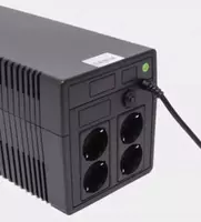  Источник бесперебойного питания KS1000  1kVA UPS AVT 1000VA | Line-interactive | 2x7AH | 3xEU socket | Мощность 600ВТ Только в розницу
