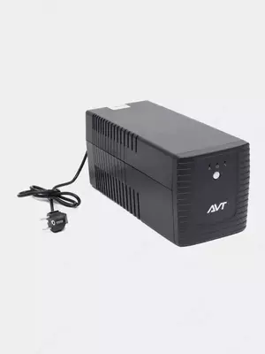 AVT1000X-LI uzluksiz quvvat manbai, 1kVA UPS I 2x12V-7AH, 3 ta Schuko rozetkasi bilan