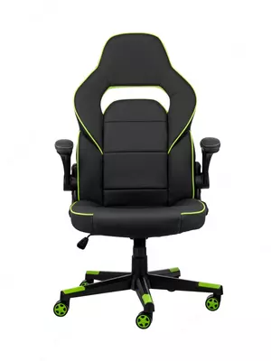 Игровое кресло 2E GAMING HEBI Black/Green
