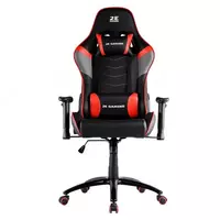 Игровое кресло 2E GAMING Chair BUSHIDO Black/Red 