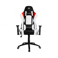 2E BUSHIDO II White/Black o‘yin kreslosi