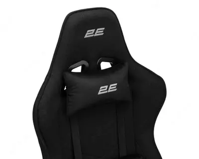 Кресло 2E GAMING BUSHIDO Lite, ткань, 2D-Armrests, чёрный