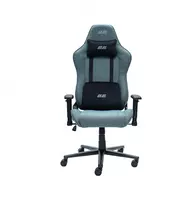 Кресло 2E GAMING BUSHIDO Lite  ткань  2D-Armrests  зелёный тёмный