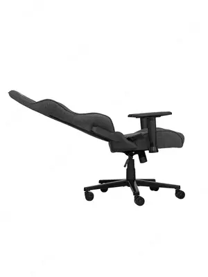Кресло 2E GAMING BUSHIDO Lite, ткань, 2D-Armrests, серый тёмный