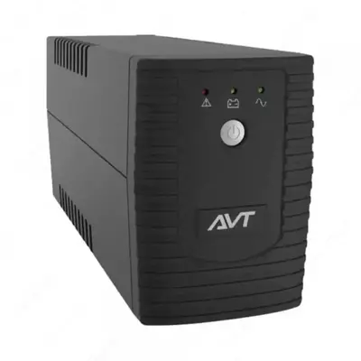 Источник бесперебойного питания AVT1500X-LI, 1,5kVA UPS I 2x12V-8AH with 3 schuko sockets