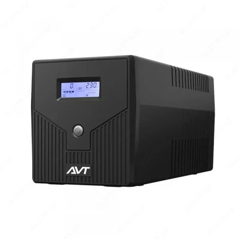 Источник бесперебойного питания AVT2000Z-LI-LCD, UPS, 2000VA, 3 Schuko sockets, battery 2x12V-9AH, LCD Монитор