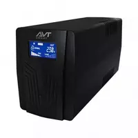 UPS SMART AVT-650 LED AVR  LCD  0.65kVA  650VA  390W  1x12V/7Ah MHB  2 ta rozetka  USB  RJ45