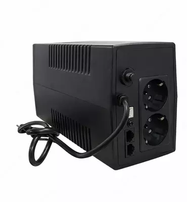 UPS "SMART" AVT-650 LED AVR, LCD, 0.65kVA, 650VA, 390W, 1x12V/7Ah MHB, 2 ta rozetka, USB, RJ45