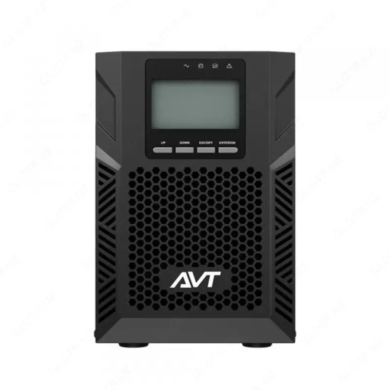AVT2000Z-ST-ON uzluksiz quvvat manbai, 2kVA, USB/RJ45, 3 ta Schuko rozetkasi, 4x12V-9AH batareya, 2.5 kg