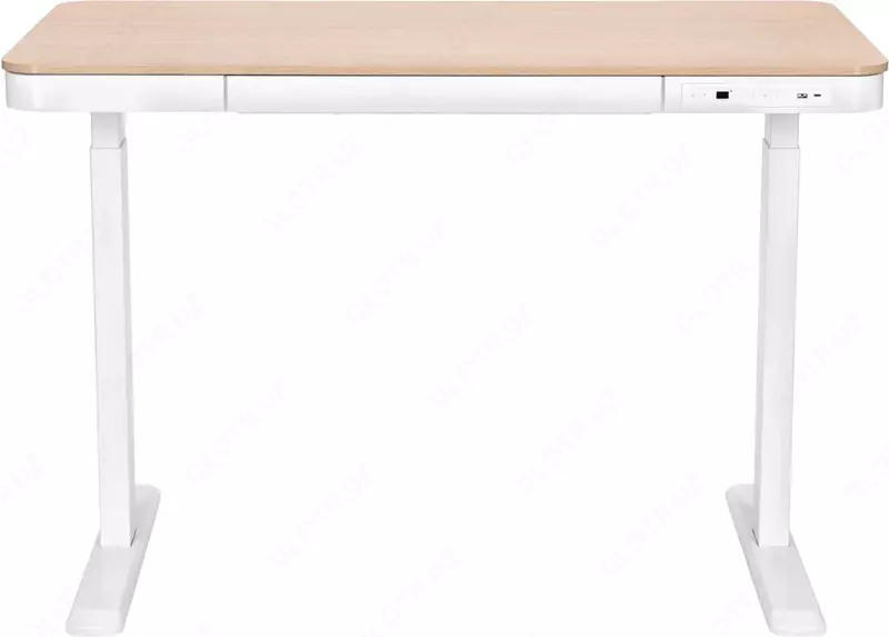 Стол компьютерный 2E СЕ218D-MOTORIZED, регулировка высоты, электропривод 220В, (USB-A/USB-C), 72/120