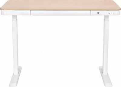 Стол компьютерный 2E СЕ218D-MOTORIZED, регулировка высоты, электропривод 220В, (USB-A/USB-C), 72/120