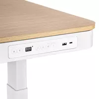  Стол компьютерный 2E СЕ218D-MOTORIZED  регулировка высоты  электропривод 220В  (USB-A/USB-C)  72/120 ООО Power Max Group
