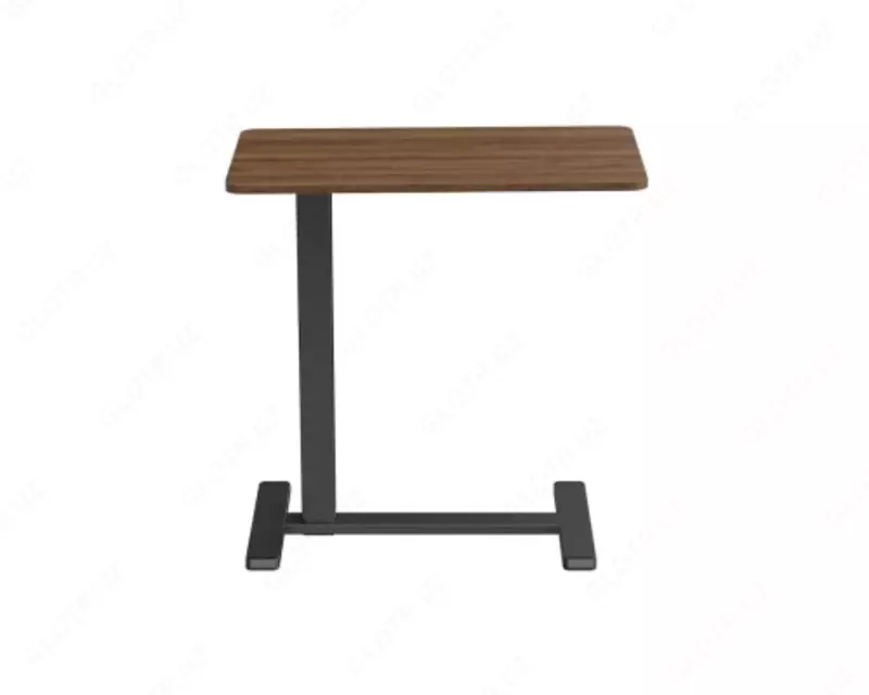 Стол компактный 2E CE710BD, 710x400мм, регулируемая висота, чёрно-коричневый