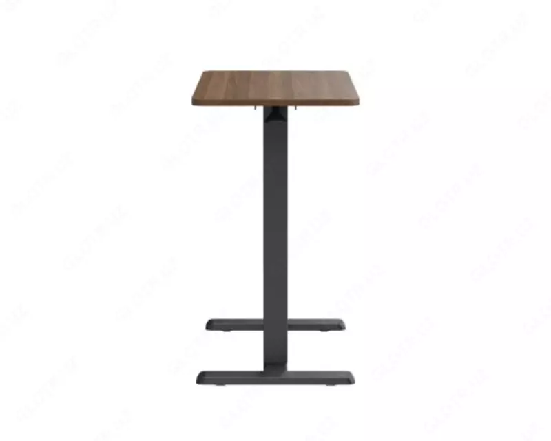 Стол компактный 2E CE710BD, 710x400мм, регулируемая висота, чёрно-коричневый
