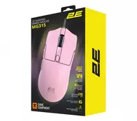  Мышь 2E GAMING MG315  USB-A  розовый  Только в розницу