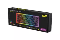  Клавиатура игровая 2E GAMING KG345 Transaprent USB Black Ukr - 