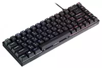   Клавиатура игровая 2E GAMING KG380 RGB 68key Gateron Red Switch BT/USB Black Ukr