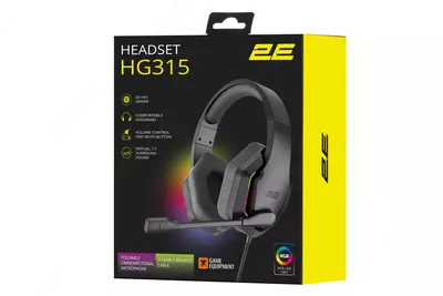 Гарнитура игровая 2E GAMING HG315 RGB USB 7.1 Black