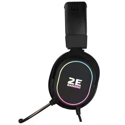 Гарнитура игровая 2E GAMING HG320 V2, 7.1, USB-A, RGB, 2м, чёрный,
