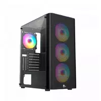 Компьютерный корпус AVTECH Gaming E1 Glass (Арт. - 06279) Black