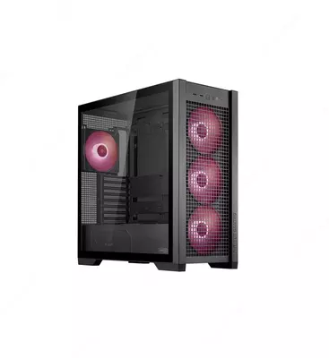 ASUS TUF Gaming GT302 g'ilofi, TG ARGB (Mahsulot raqami 06259) Qora