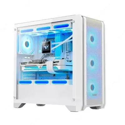 Компьютерный игровой корпус "Huntkey" GX750A (Арт. - 06238) White