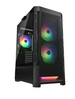 Cougar kompyuter oyinlari uchun gilof Airface RGB (Mahsulot raqami 06194) Qora