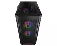  Cougar kompyuter oyinlari uchun gilof Airface RGB (Mahsulot raqami 06194) Qora Chakana savdo