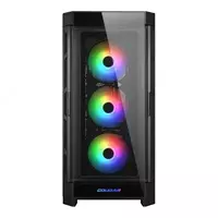   Cougar Duoface Pro RGB oyin gilofi (Buyum raqami 06266) Qora