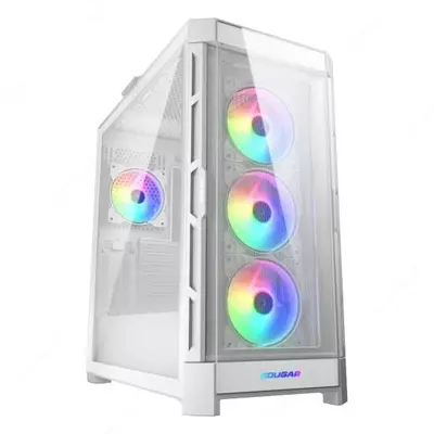 Компьютерный игровой кейс "Cougar" Duoface Pro RGB (Арт. - 06267) White