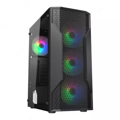 Компьютерный игровой кейс "Cougar" MX110 RGB (Арт. - 06285) Black