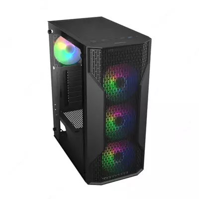 Компьютерный игровой кейс "Cougar" MX110 RGB (Арт. - 06285) Black