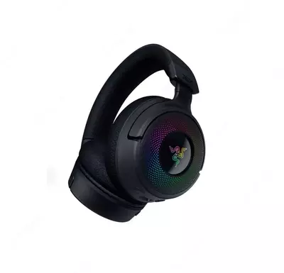 Гарнитура игровая Razer Kraken V4, USB-A/WL/BT, RGB, чёрный,