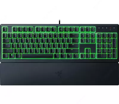 Razer Keyboard membrane Ornata V3 X 104key, USB-A, EN/RU, RGB, black